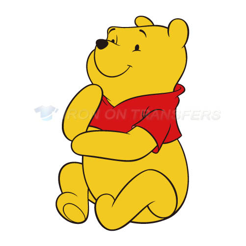 Winnie the Pooh Iron-on Stickers (Heat Transfers)NO.931